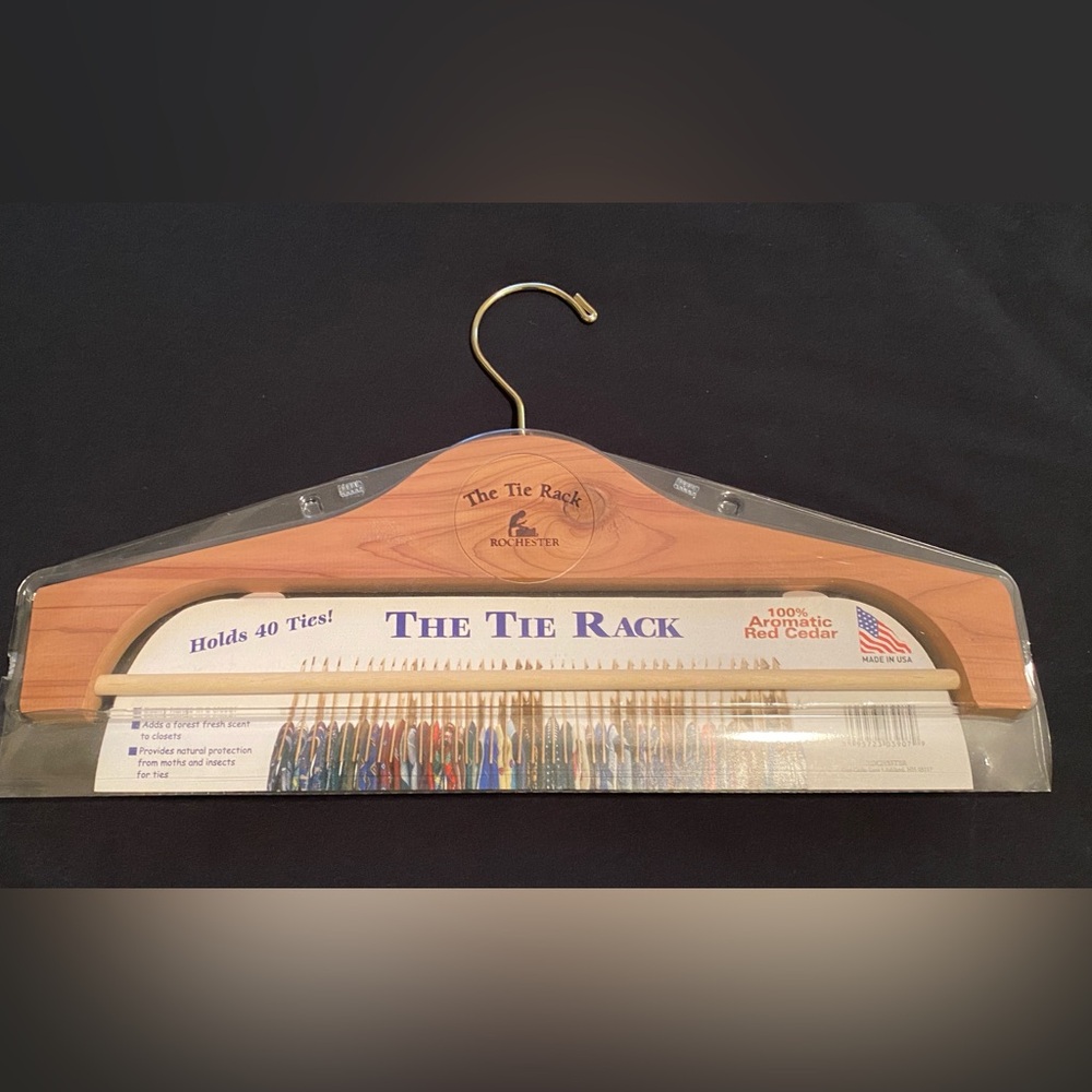 Brand new tie rack